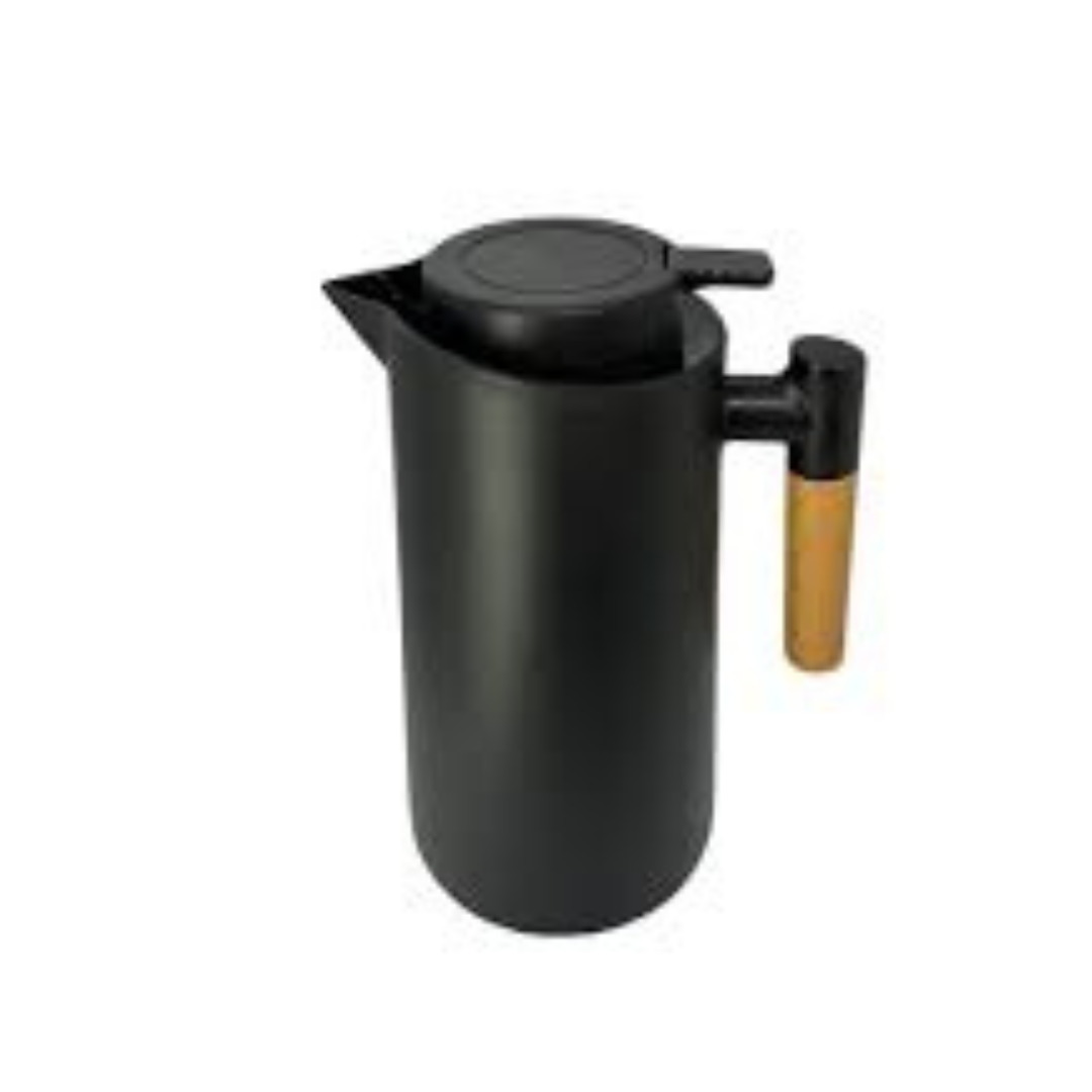 Garrafa térmica escandinava preta. 1L