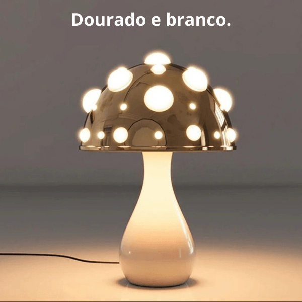 Luminária Cogumelo Encantado.