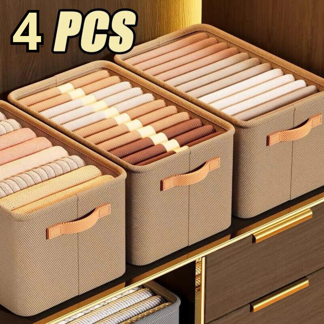 Organizador de Roupas Dobrável - COMPRE 1 LEVE 2 - SOMENTE HOJE ⏰