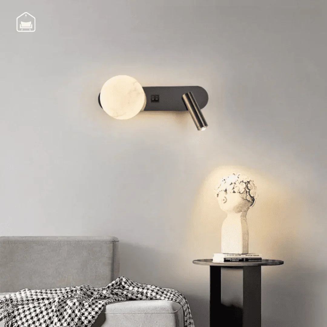 Luminária Led Nórdica de Cabeceira - Lofti Home