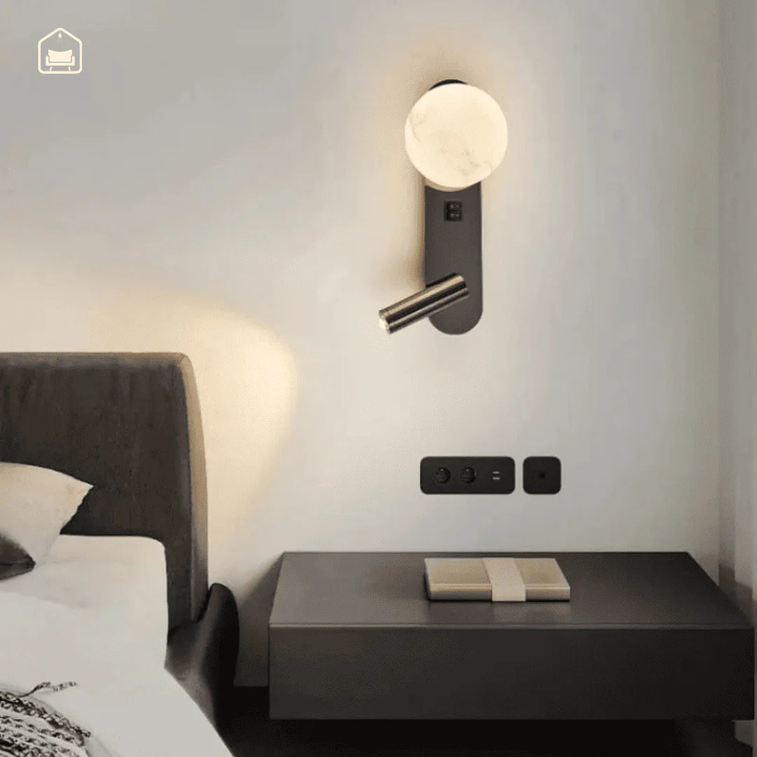 Luminária Led Nórdica de Cabeceira - Lofti Home