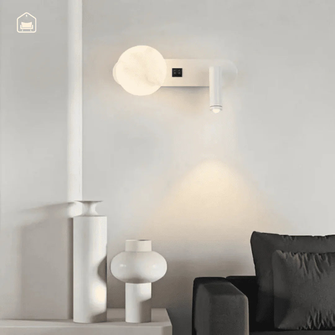 Luminária Led Nórdica de Cabeceira - Lofti Home