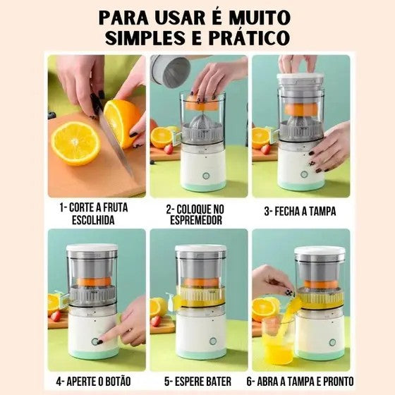 mini espremedor de frutas Recarregáv