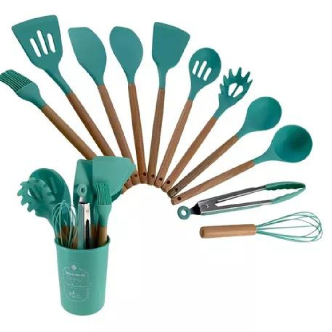 Kit de utensílios de Cozinha 12Pçs