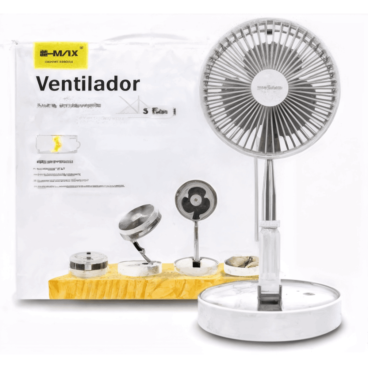 Mini Ventilador Duplo -Circular BM-F917