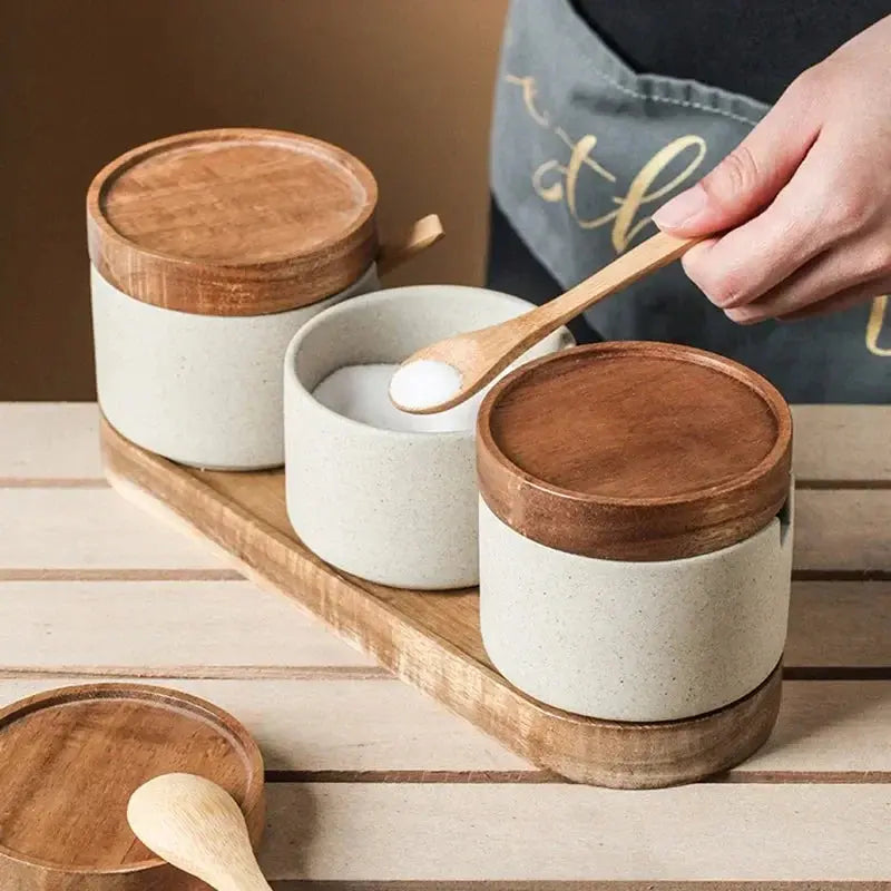 Porta Tempero Cerâmica de Cozinha | Lofti Home